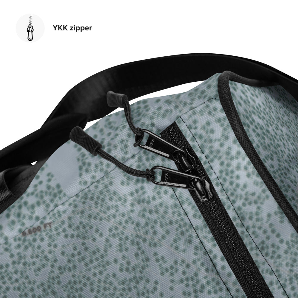 Granlibakken, California Ski Trail Map Duffle Bag - Powderaddicts