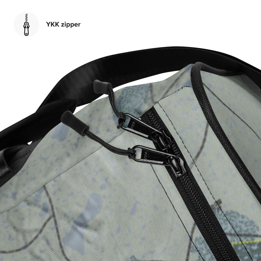 Holiday Valley, New York Ski Trail Map Duffle Bag - Powderaddicts