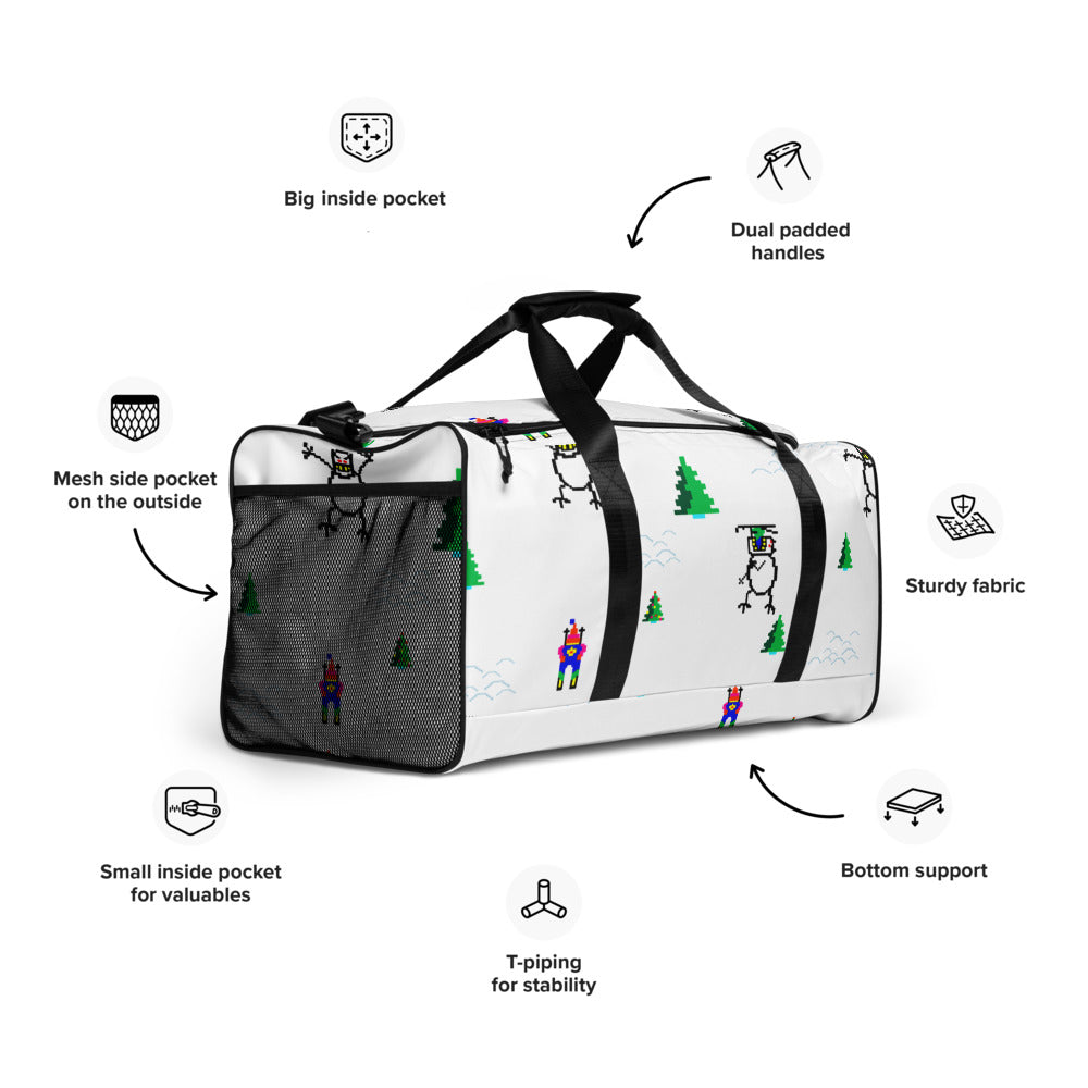 Ski Free Duffle Bag / Ski Bag - Powderaddicts