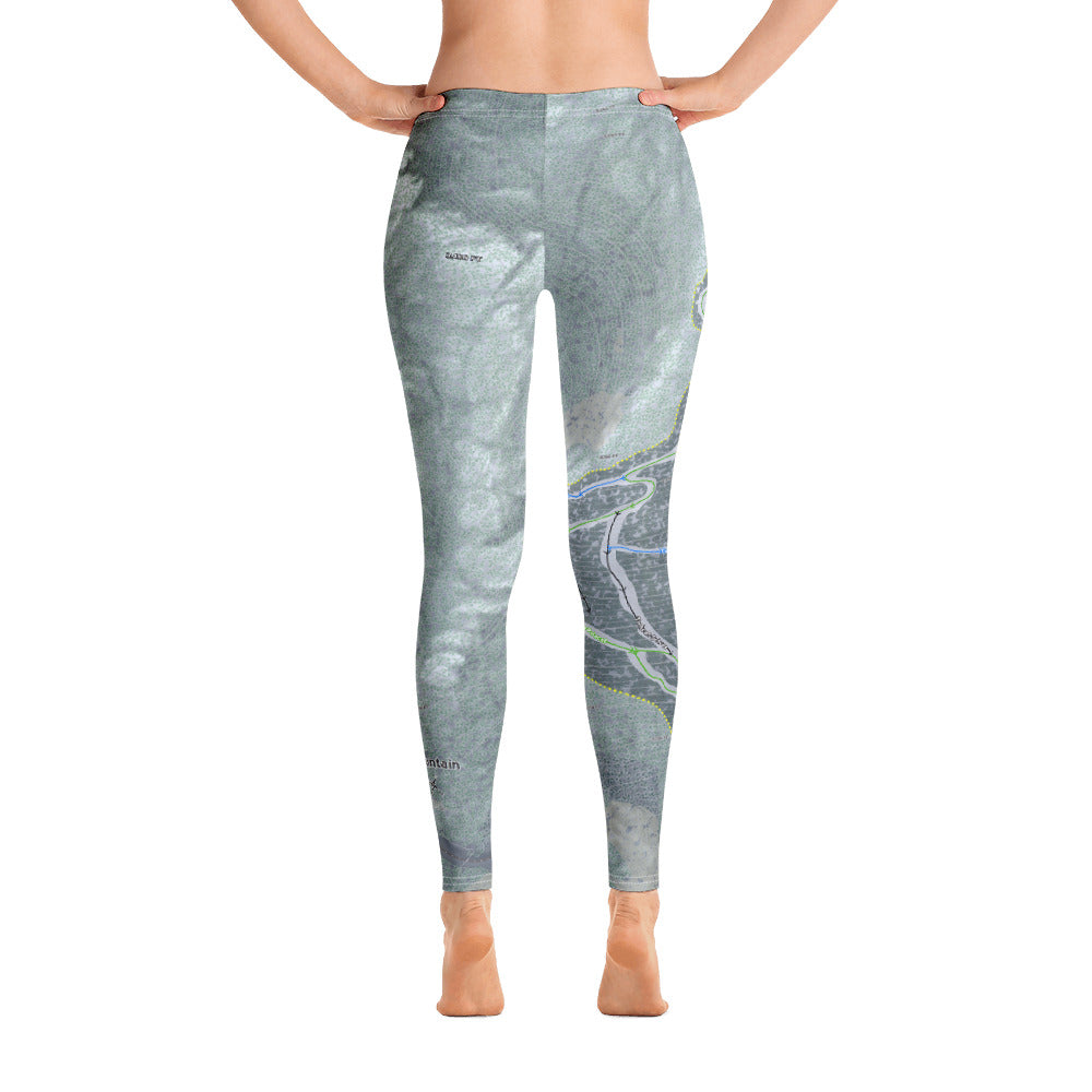 Wildcat Mountain, New Hampshire Ski Trail Map - Women&#39;s Base Layer Bottoms - Powderaddicts