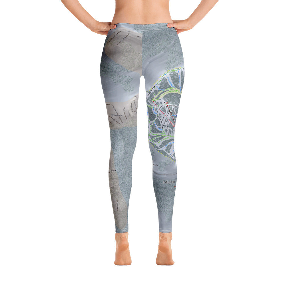 Monarch Mountain, Colorado Ski Trail Map - Women's Base Layer Bottoms