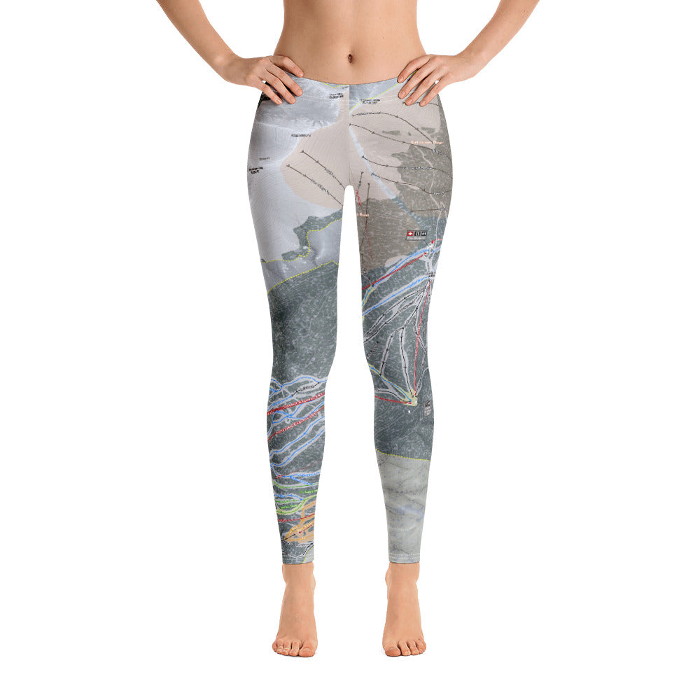 Keystone, Colorado Ski Trail Map - Women&#39;s Base Layer Bottoms - Powderaddicts