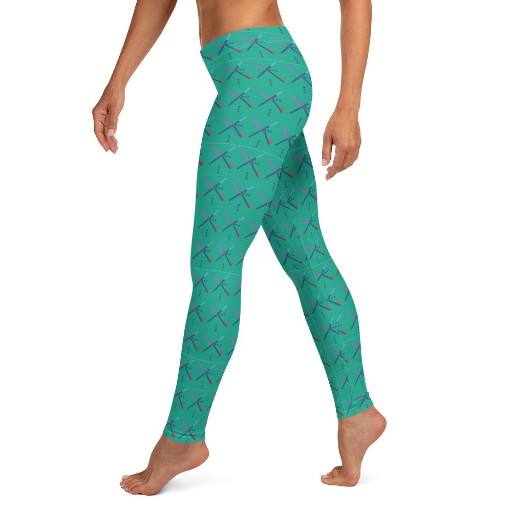 PDX Airport Leggings - Powderaddicts