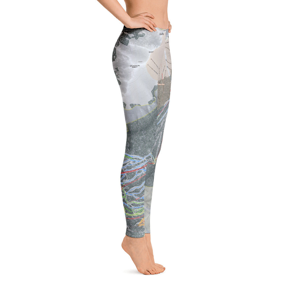 Keystone, Colorado Ski Trail Map - Women&#39;s Base Layer Bottoms - Powderaddicts