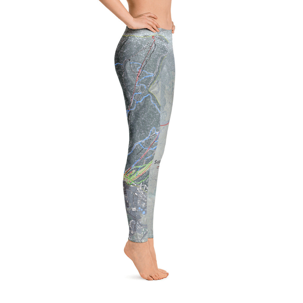 Sugarbush, Vermont Ski Trail Map - Women&#39;s Base Layer Bottoms - Powderaddicts