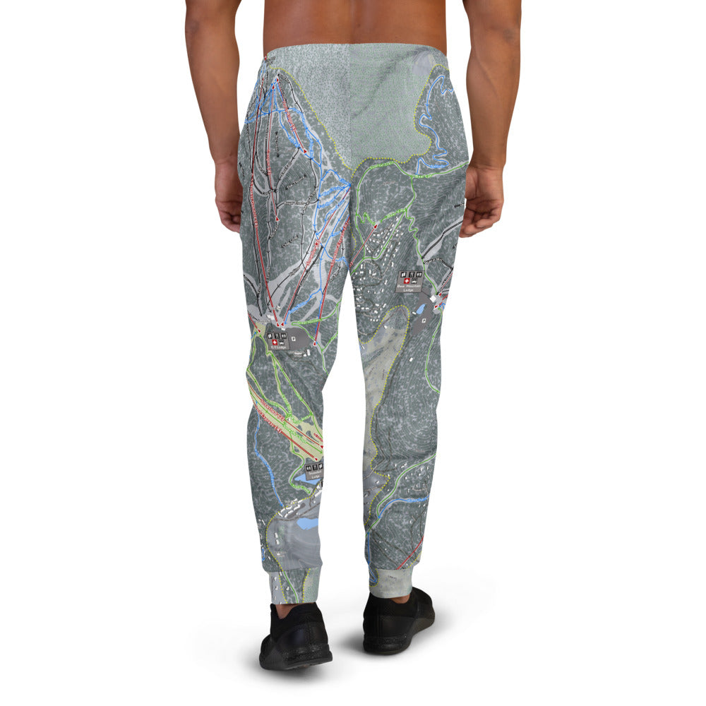 Killington, Vermont Ski Trail Map Men&#39;s Mid-Layer - Powderaddicts