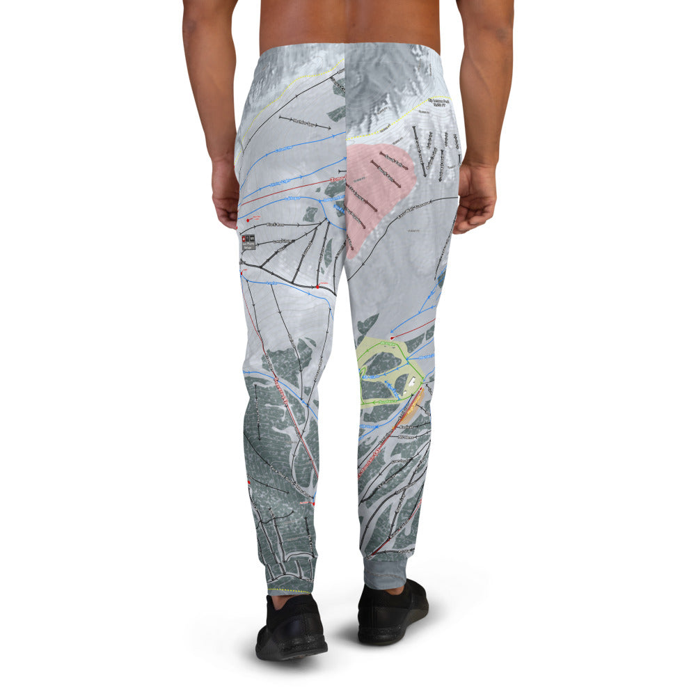 Arapahoe Basin, Colorado Ski Trail Map Men's Mid-Layer - Powderaddicts