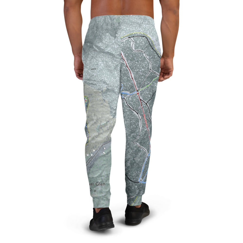 Mad River Glen, Vermont Ski Trail Map Men&#39;s Mid-Layer - Powderaddicts