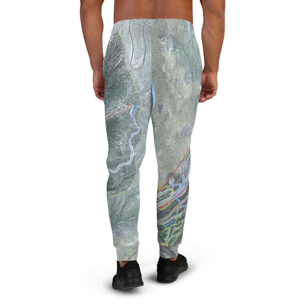 Whiteface, New York Ski Trail Map Men&#39;s Mid-Layer - Powderaddicts