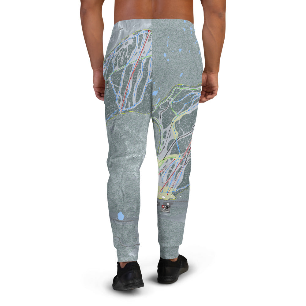 White Pass, Washington Ski Trail Map Men's Mid-Layer - Powderaddicts