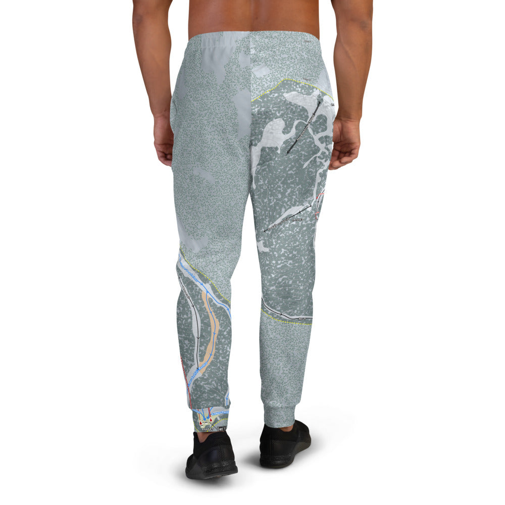Sierra At Tahoe , California Ski Trail Map Men's Mid-Layer - Powderaddicts