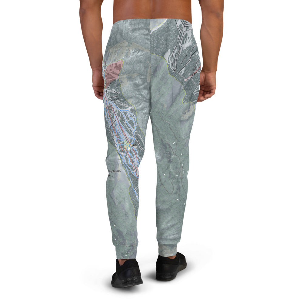 Aspen Highlands, Colorado Ski Trail Map Men&#39;s Mid-Layer - Powderaddicts