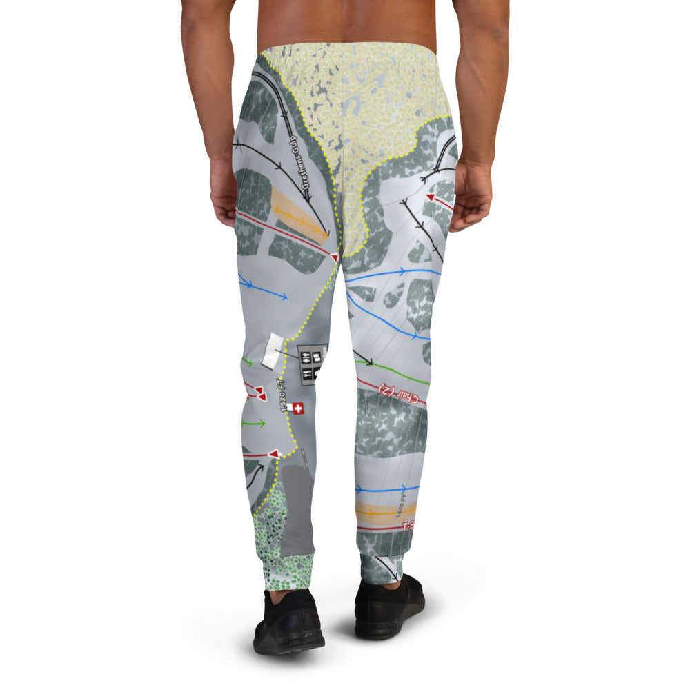 Camp10, Wisconsin Ski Trail Map Men's Mid-Layer - Powderaddicts