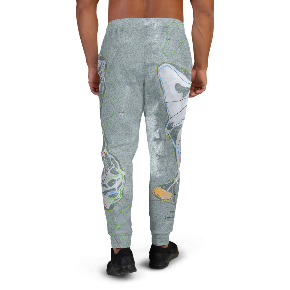 Hoodoo, Oregon Ski Trail Map Men's Mid-Layer - Powderaddicts