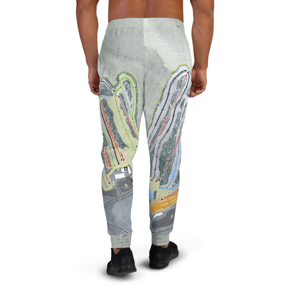 Roundtop, Pennsylvania Ski Trail Map Men's Mid-Layer - Powderaddicts