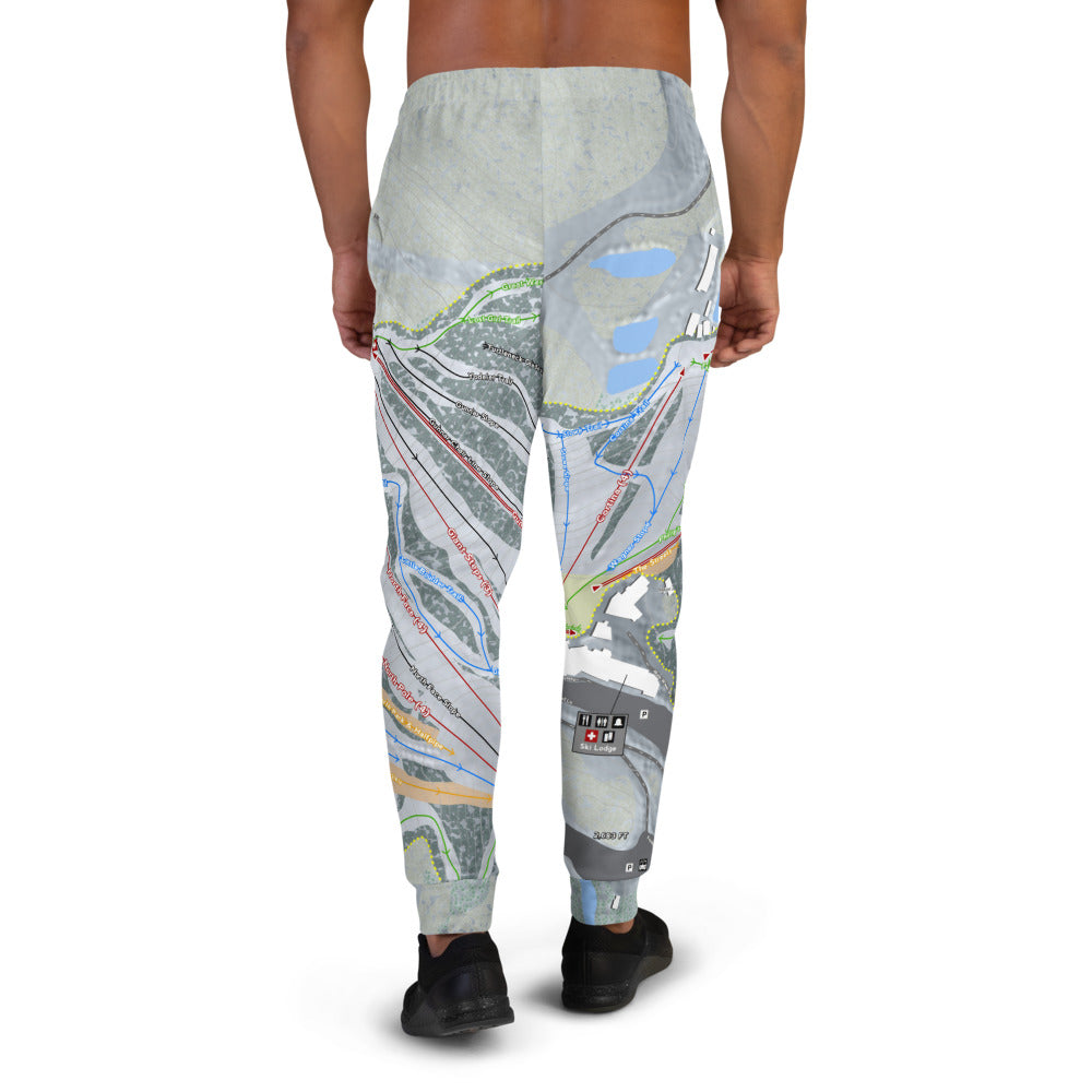 Seven Springs, Pennsylvania Ski Trail Map Men's Mid-Layer - Powderaddicts
