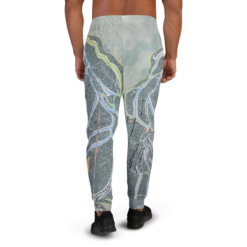 Sunlight, Colorado Ski Trail Map Men's Mid-Layer - Powderaddicts