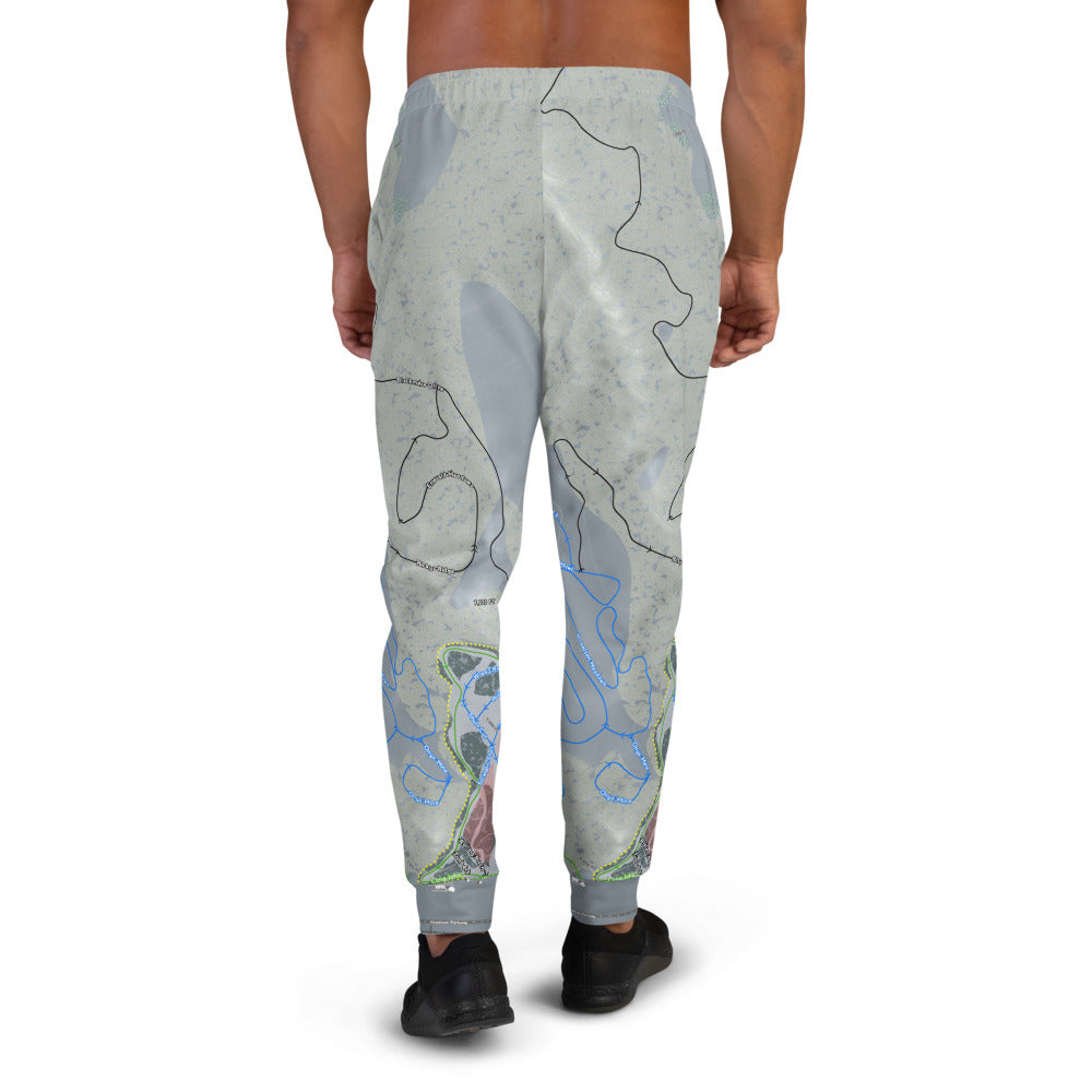 Howelsen Hill, Colorado Ski Trail Map Men's Mid-Layer - Powderaddicts