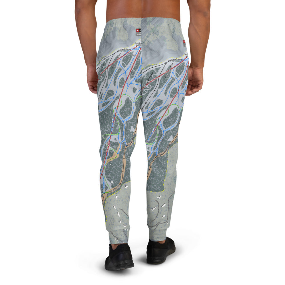 Buttermilk, Colorado Ski Trail Map Men's Mid-Layer - Powderaddicts