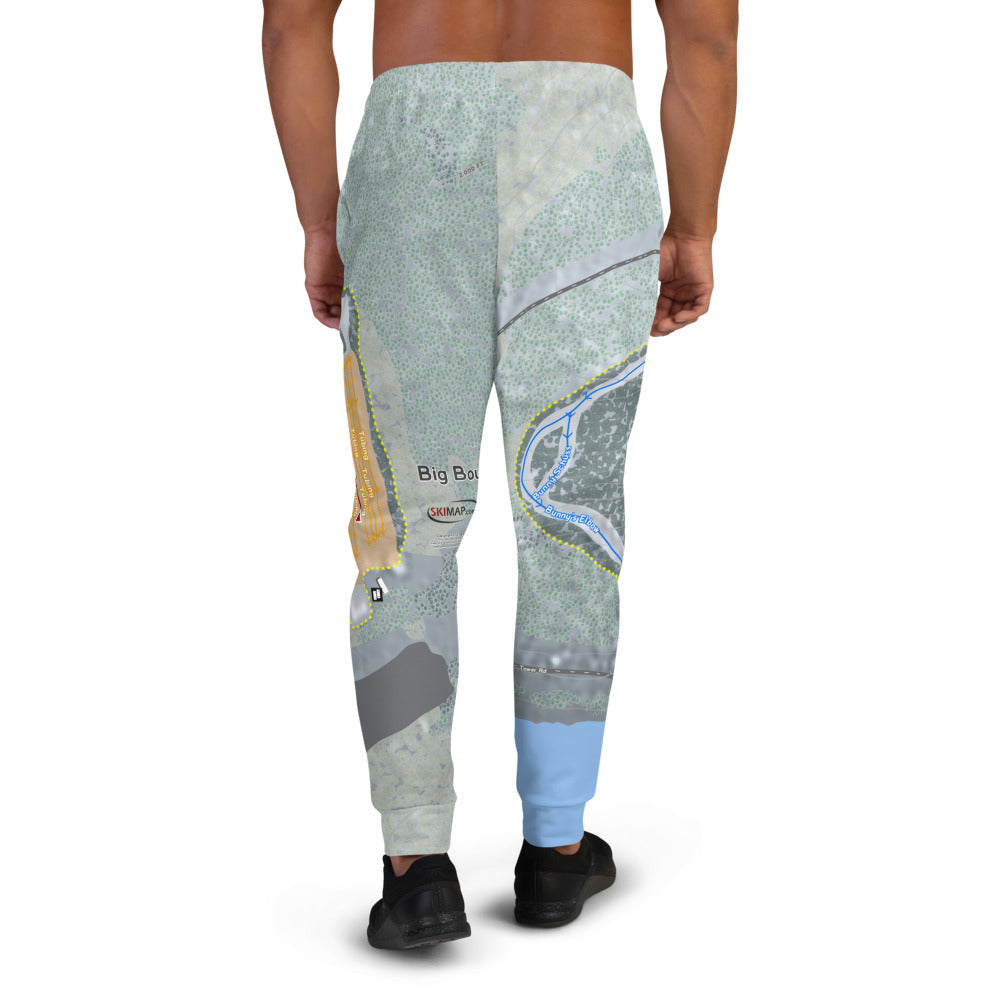 Big Boulder, Pennsylvania Ski Trail Map Men's Mid-Layer - Powderaddicts