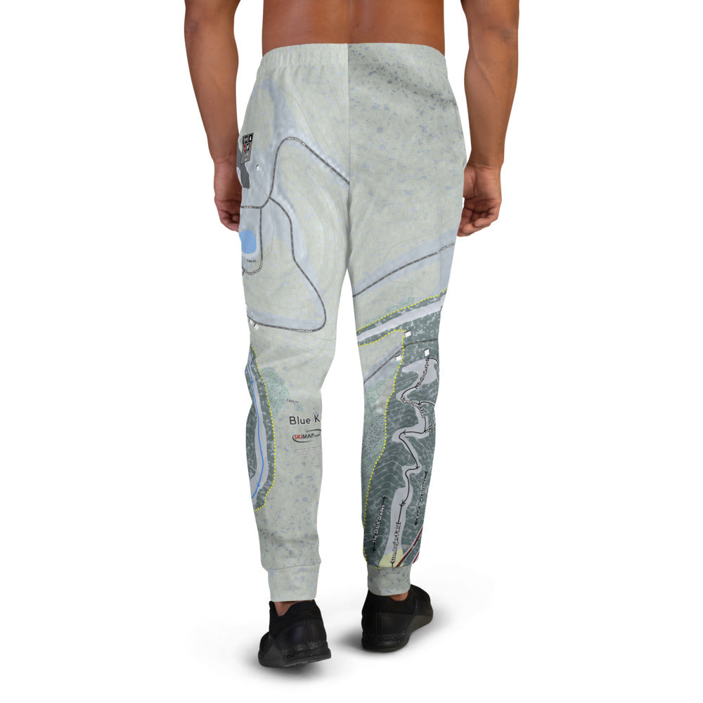 Blue Knob, Pennsylvania Ski Trail Map Men's Mid-Layer - Powderaddicts