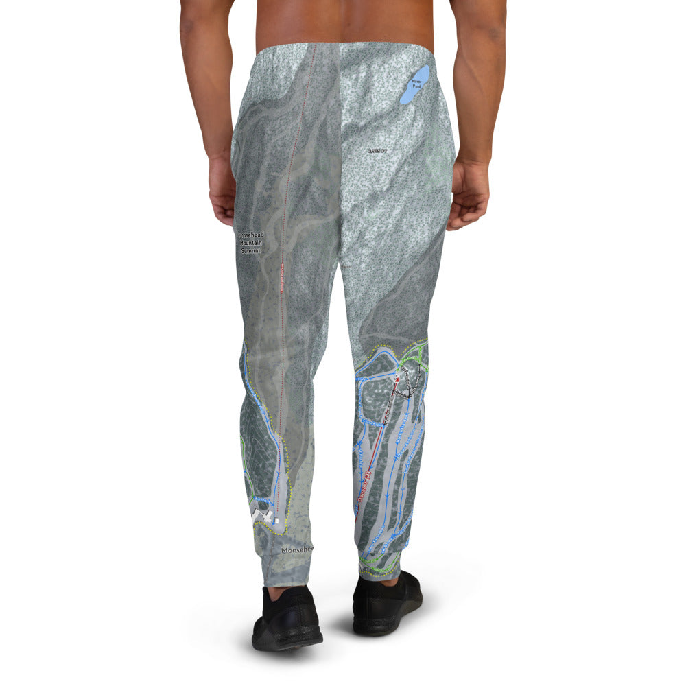 Moosehead Mountain, Maine Ski Trail Map Men's Mid-Layer - Powderaddicts