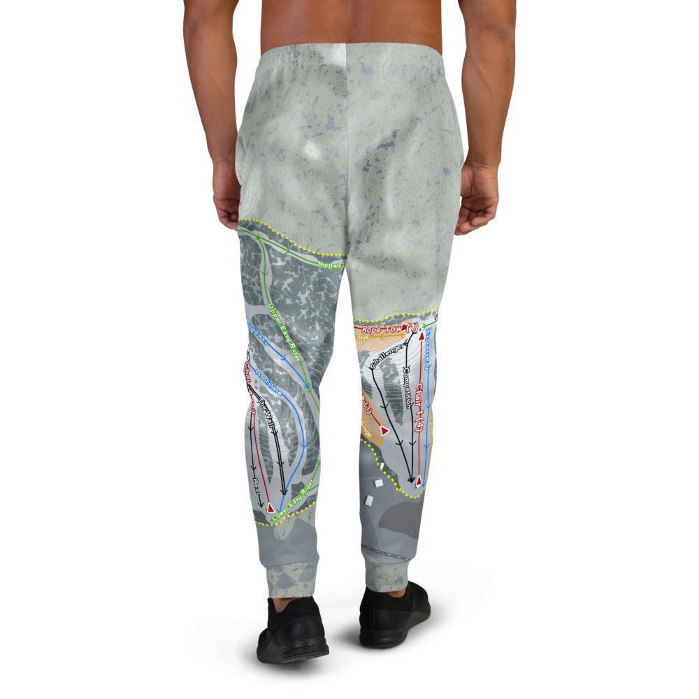 Wild Mountain, Minnesota Ski Trail Map Men's Mid-Layer - Powderaddicts