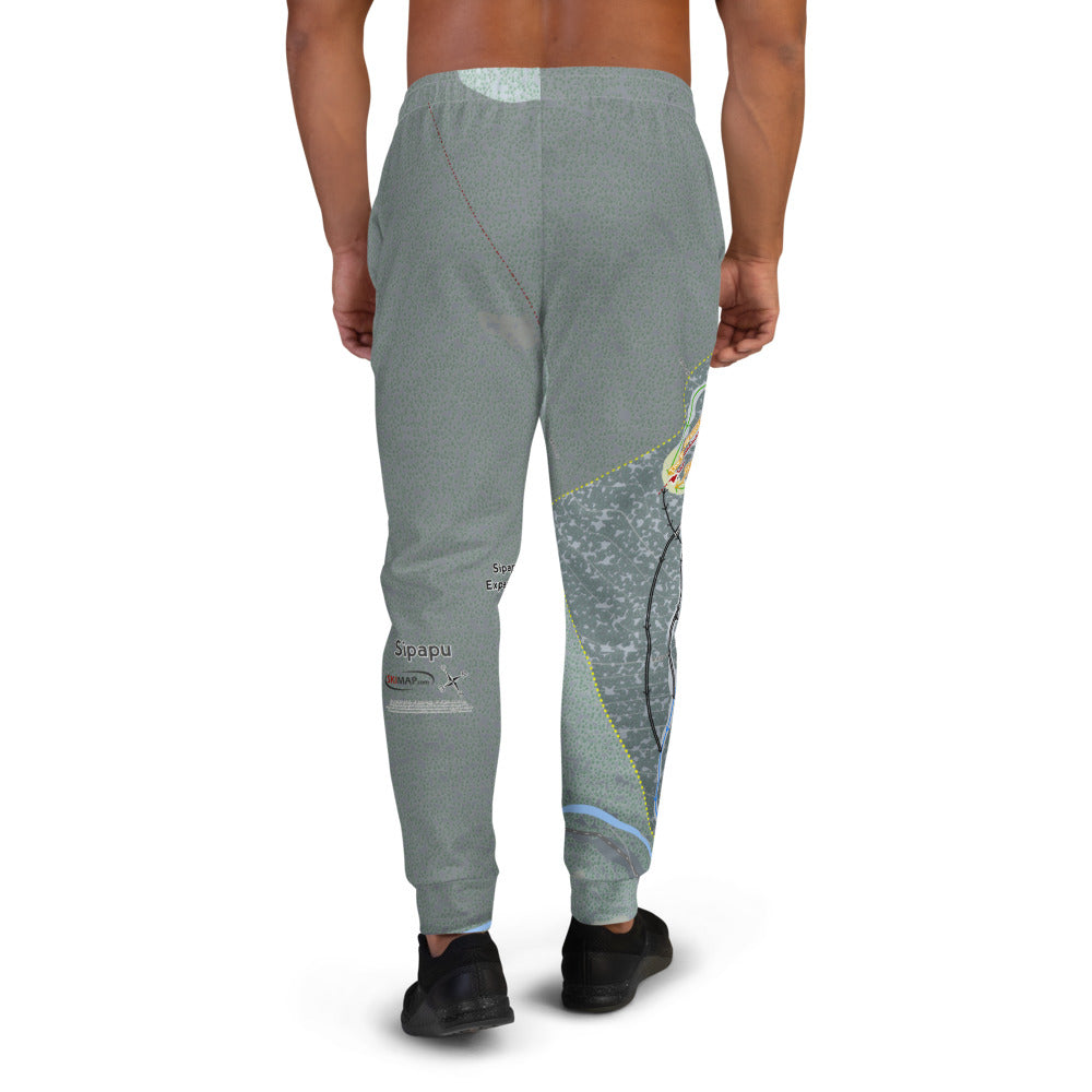 Sipapu, New Mexico Ski Trail Map Men's Mid-Layer - Powderaddicts