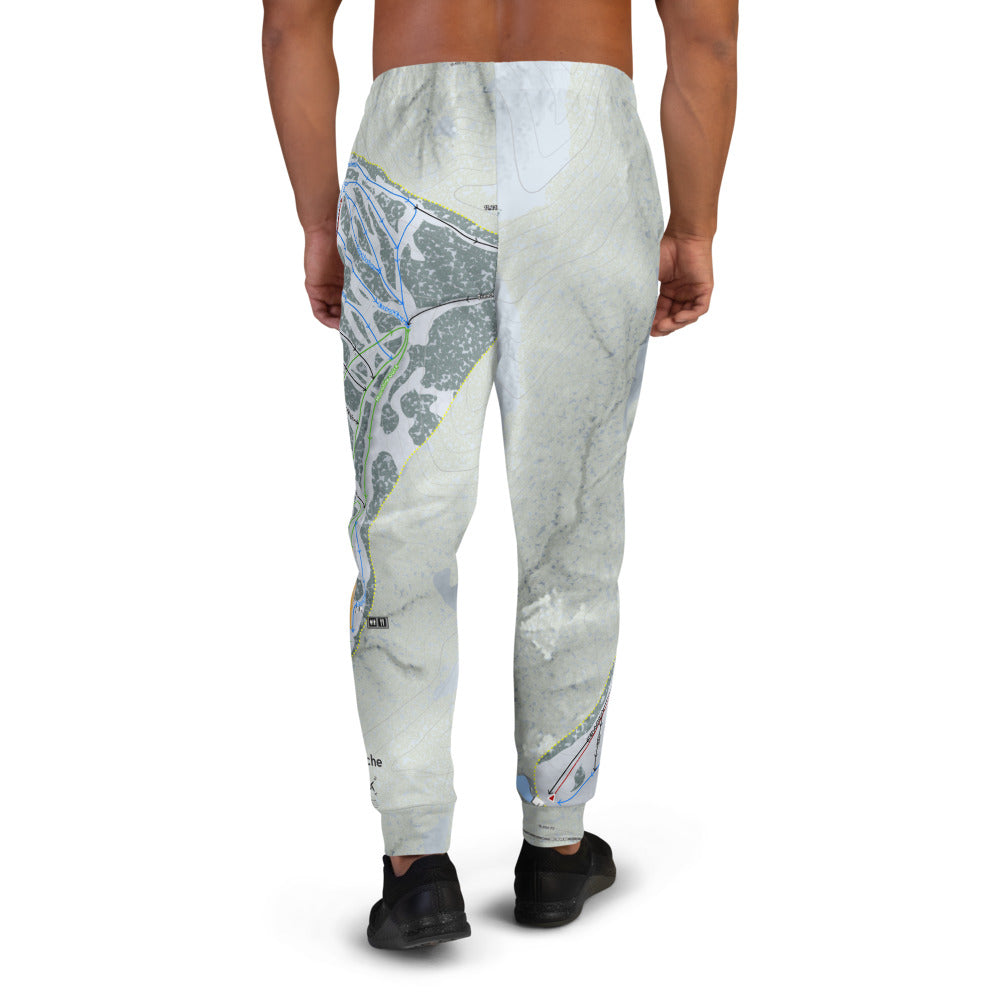 Ski Apache, New Mexico Ski Trail Map Men's Mid-Layer - Powderaddicts