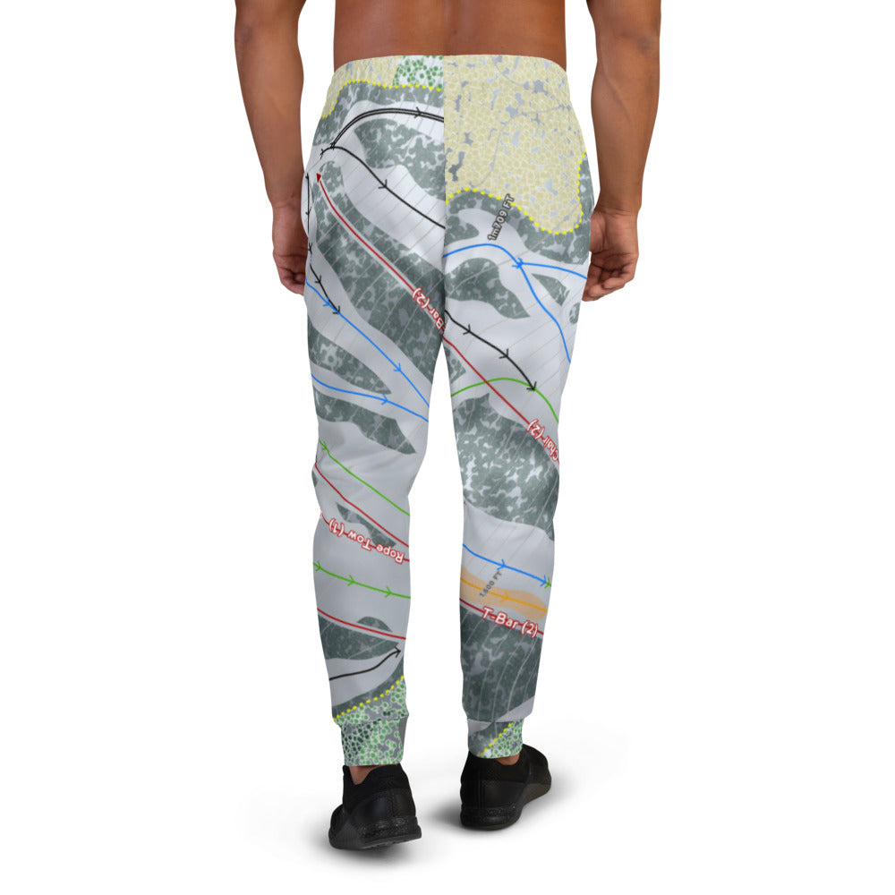 Camp10, Wisconsin Ski Trail Map Men's Mid-Layer - Powderaddicts