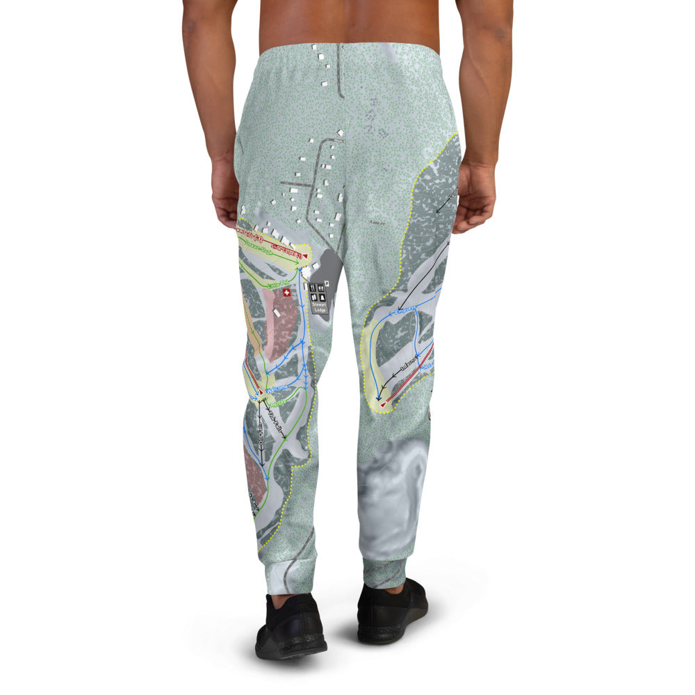 Terry Peak, South Dakota Ski Trail Map Men's Mid-Layer - Powderaddicts