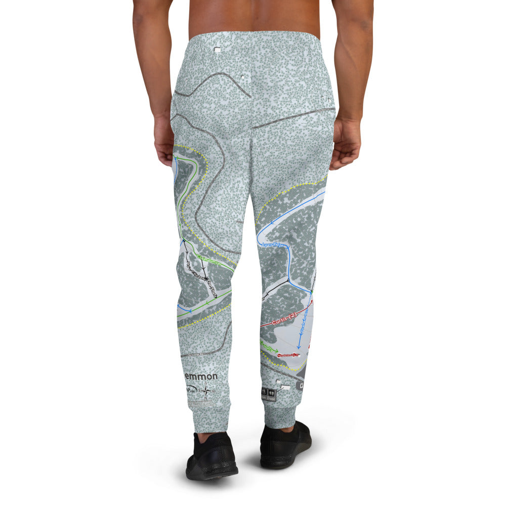 Mt Lemmon, Arizona Ski Trail Map Men's Mid-Layer - Powderaddicts