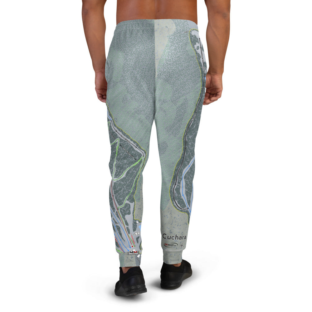 Cuchara, Colorado Ski Trail Map Men's Mid-Layer - Powderaddicts