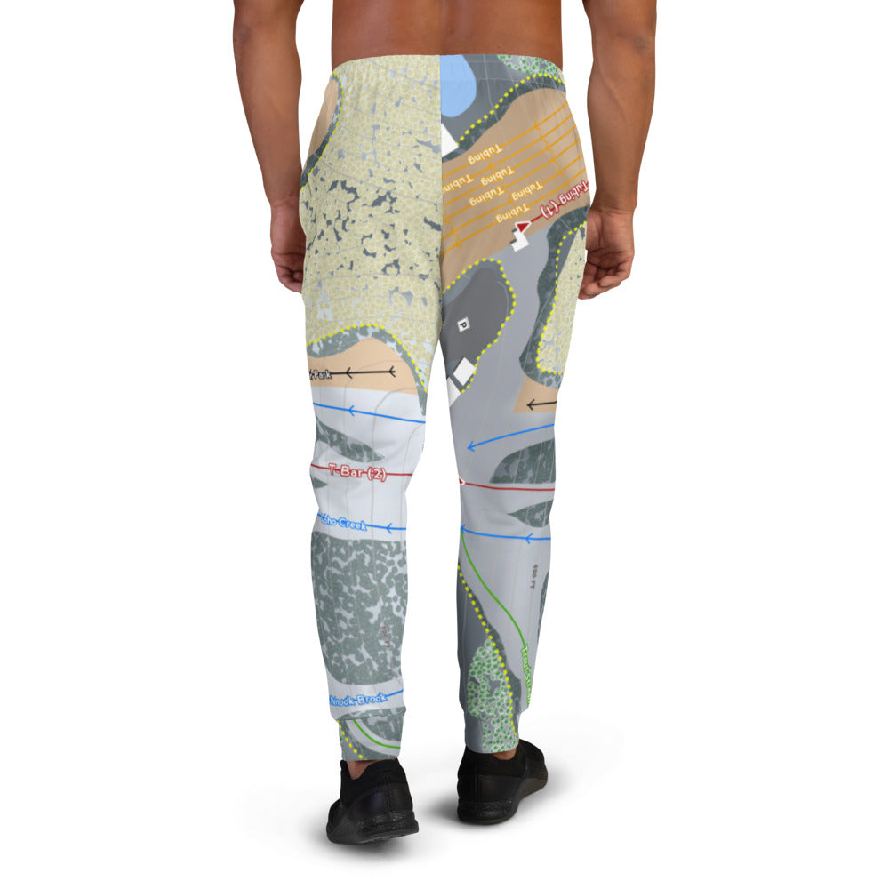 Kewaunee Winter Park, Wisconsin Ski Trail Map Men's Mid-Layer - Powderaddicts