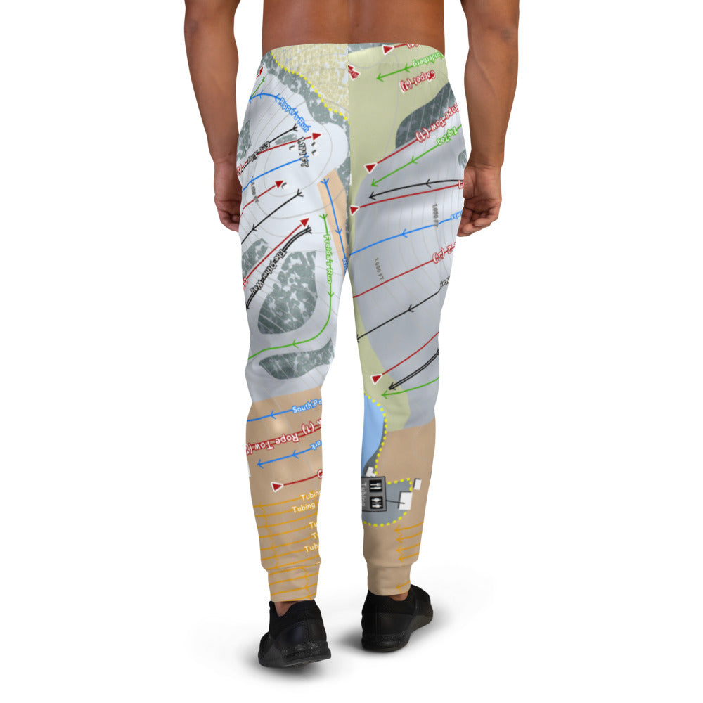 Sunburst, Wisconsin Ski Trail Map Men's Mid-Layer - Powderaddicts