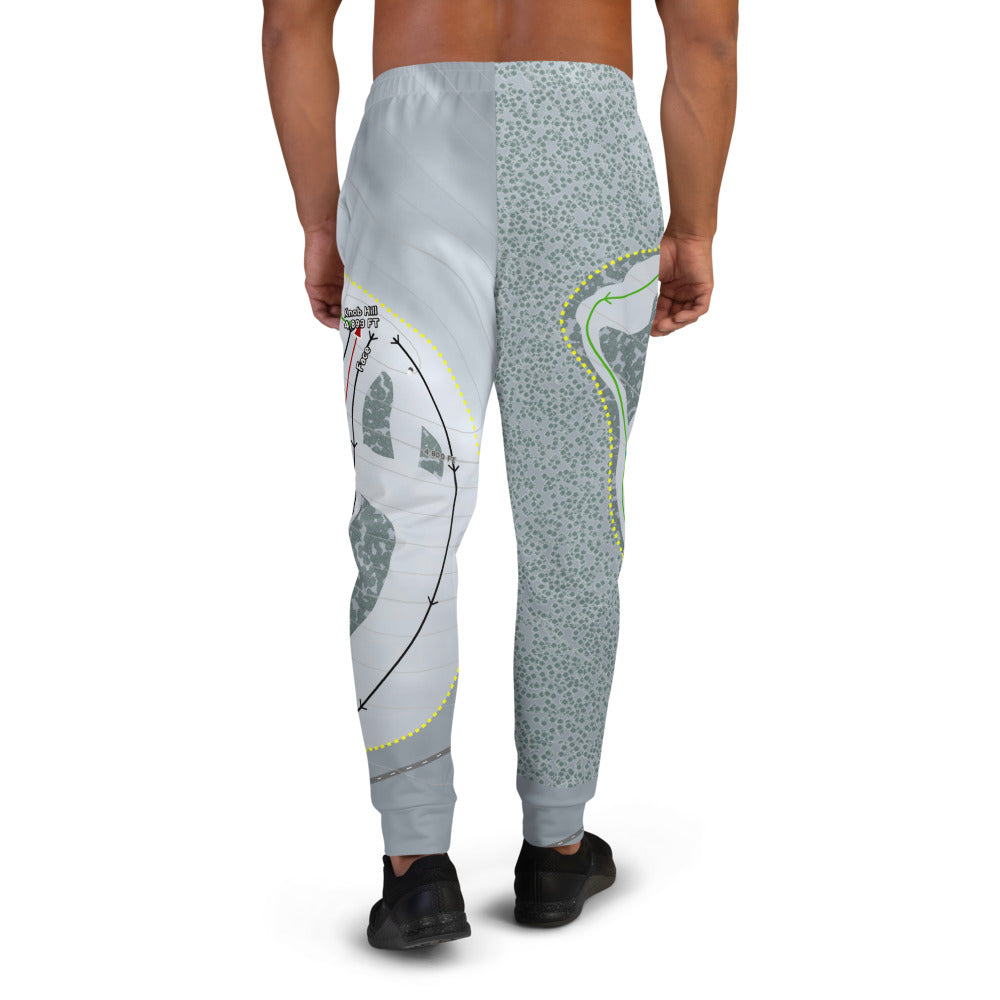 Sitzmark, Washington Ski Trail Map Men's Mid-Layer - Powderaddicts