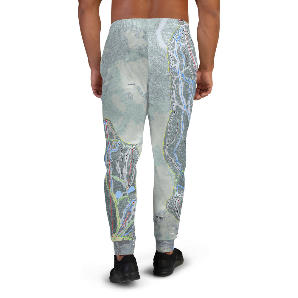 Pico Mountain, Vermont Ski Trail Map Men&#39;s Mid-Layer - Powderaddicts