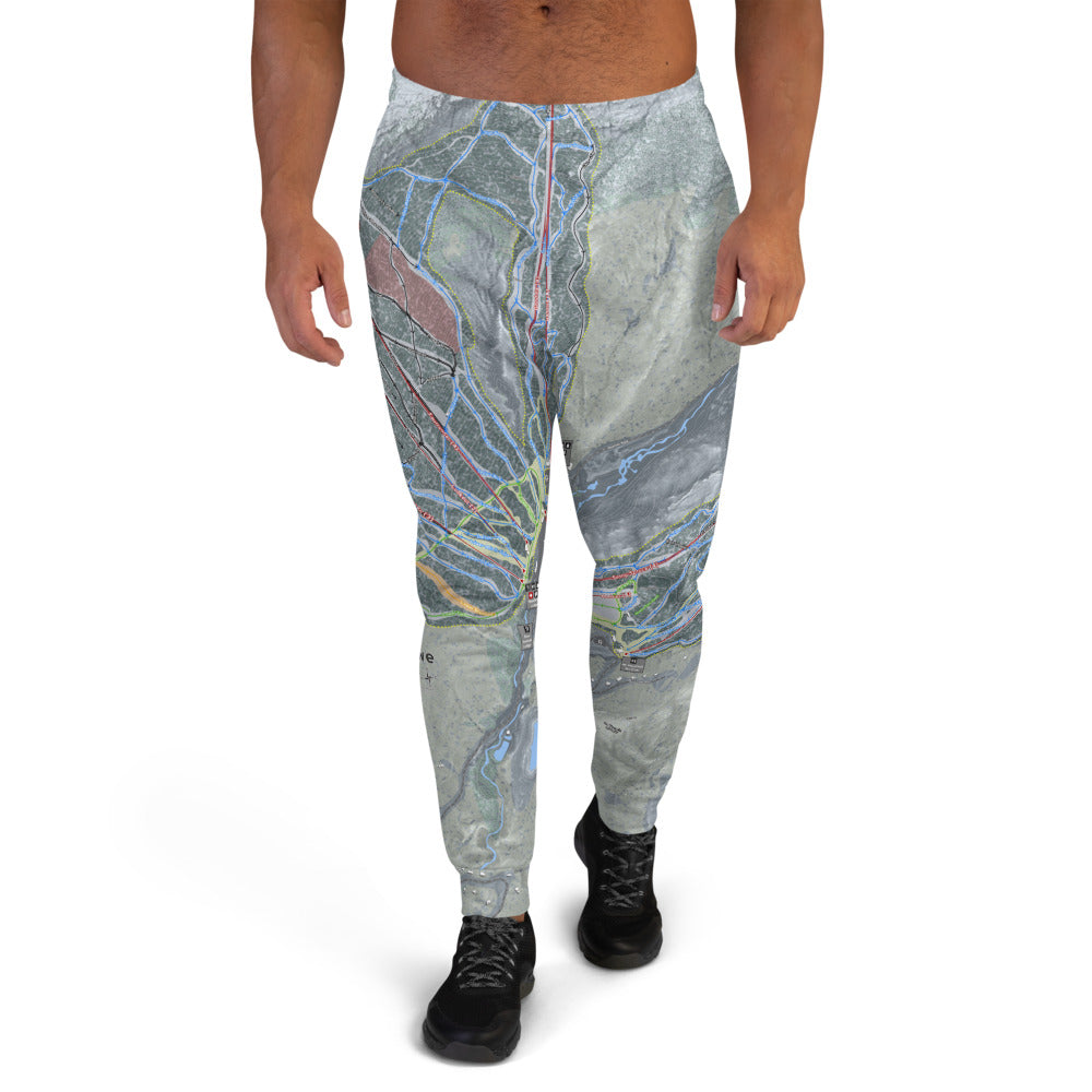 Stowe, Vermont Ski Trail Map Men&#39;s Mid-Layer - Powderaddicts