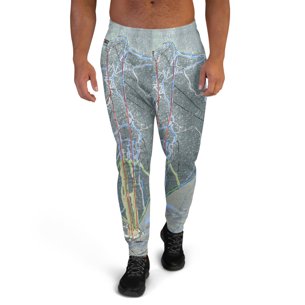 Jay Peak, Vermont Ski Trail Map Men's Mid-Layer - Powderaddicts