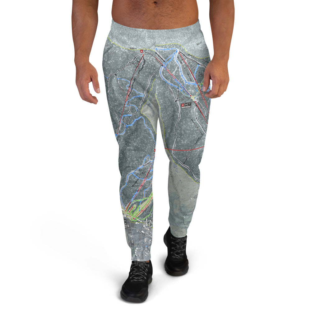 Sugarbush, Vermont Ski Trail Map Men&#39;s Mid-Layer - Powderaddicts