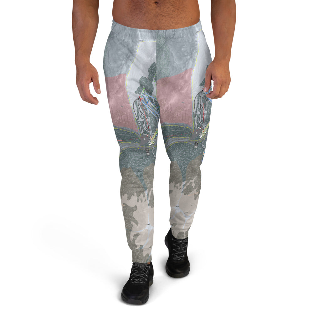 Loveland, Colorado Ski Trail Map Men&#39;s Mid-Layer - Powderaddicts