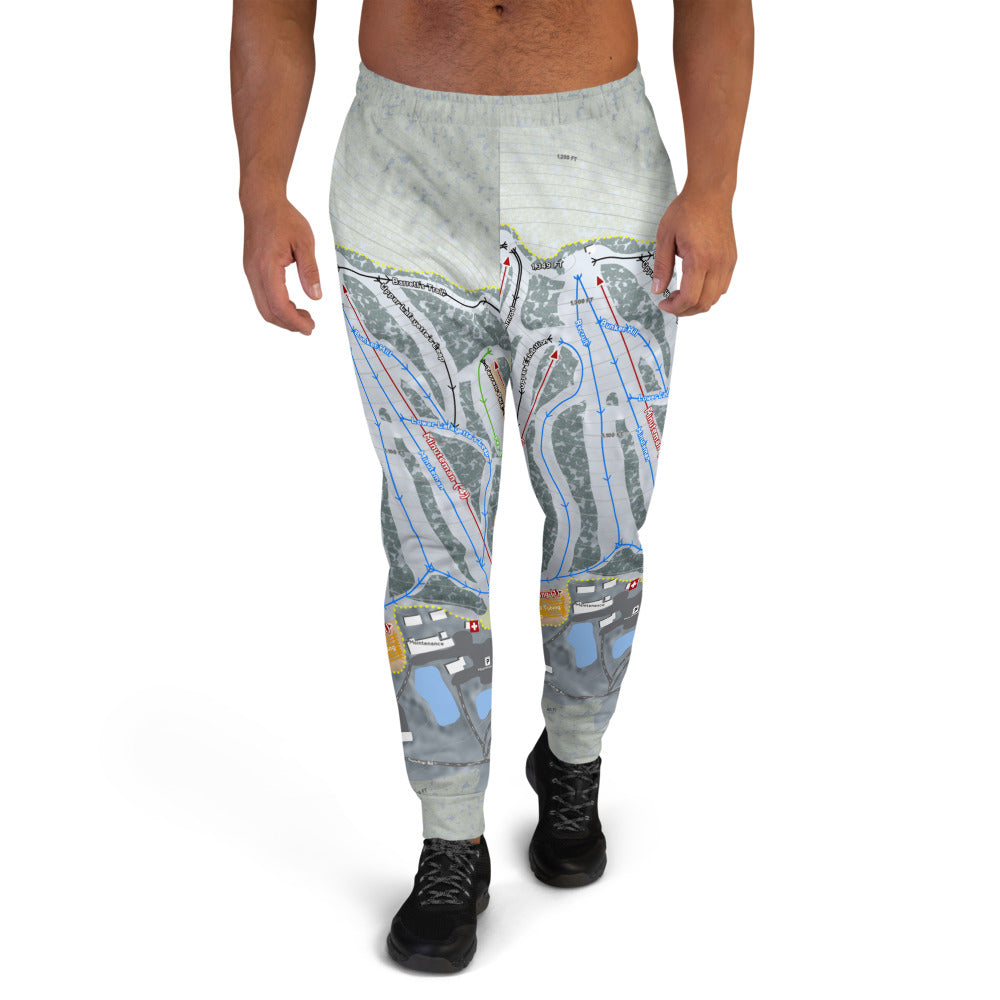 Roundtop, Pennsylvania Ski Trail Map Men's Mid-Layer - Powderaddicts
