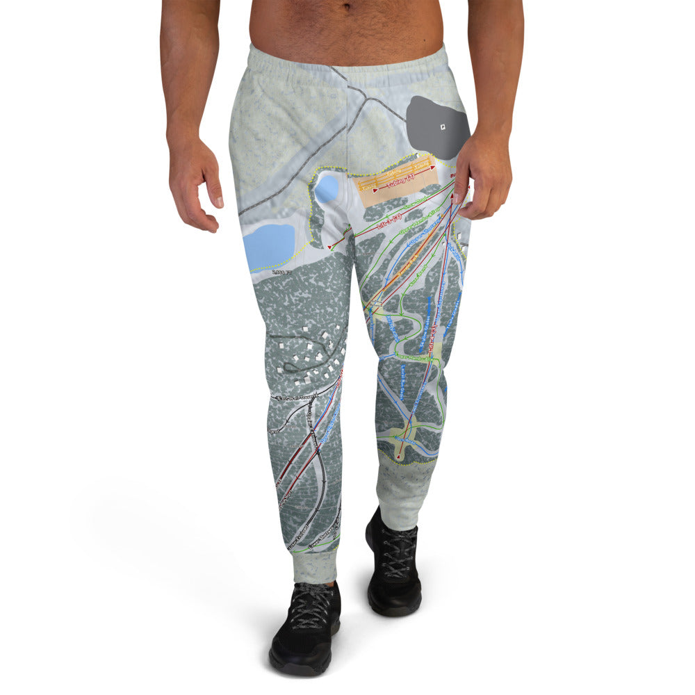 Blue Knob, Pennsylvania Ski Trail Map Men's Mid-Layer - Powderaddicts