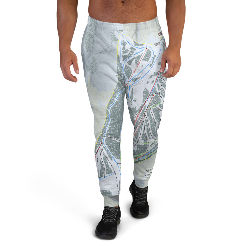 Ski Apache, New Mexico Ski Trail Map Men's Mid-Layer - Powderaddicts