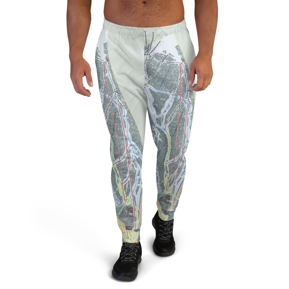 SnowBowl, Arizona Ski Trail Map Men's Mid-Layer - Powderaddicts