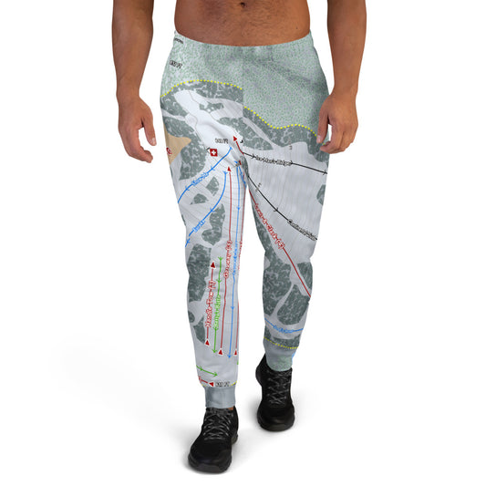 Hidden Valley, Missouri Ski Trail Map Men's Mid-Layer - Powderaddicts