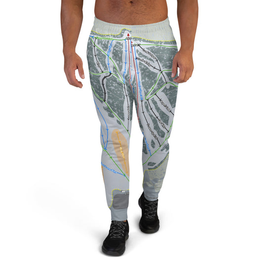 Hesperus, Colorado Ski Trail Map Men's Mid-Layer - Powderaddicts