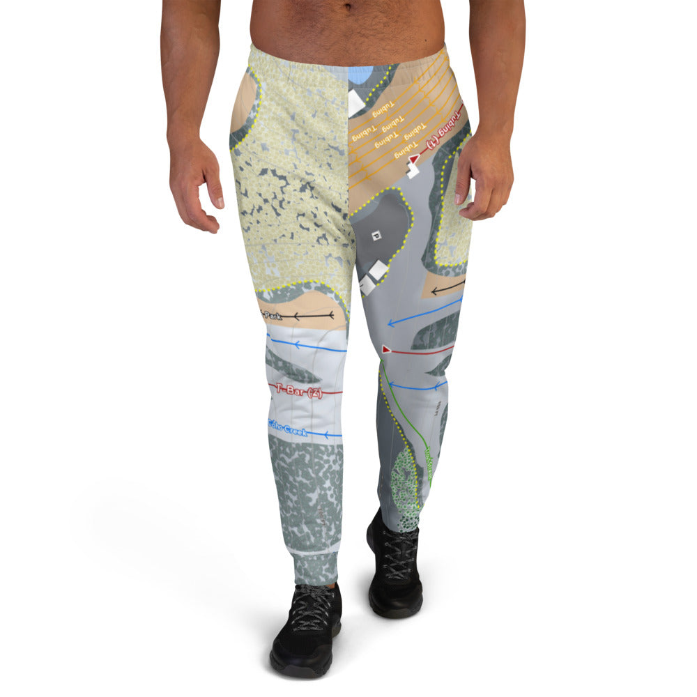 Kewaunee Winter Park, Wisconsin Ski Trail Map Men's Mid-Layer - Powderaddicts