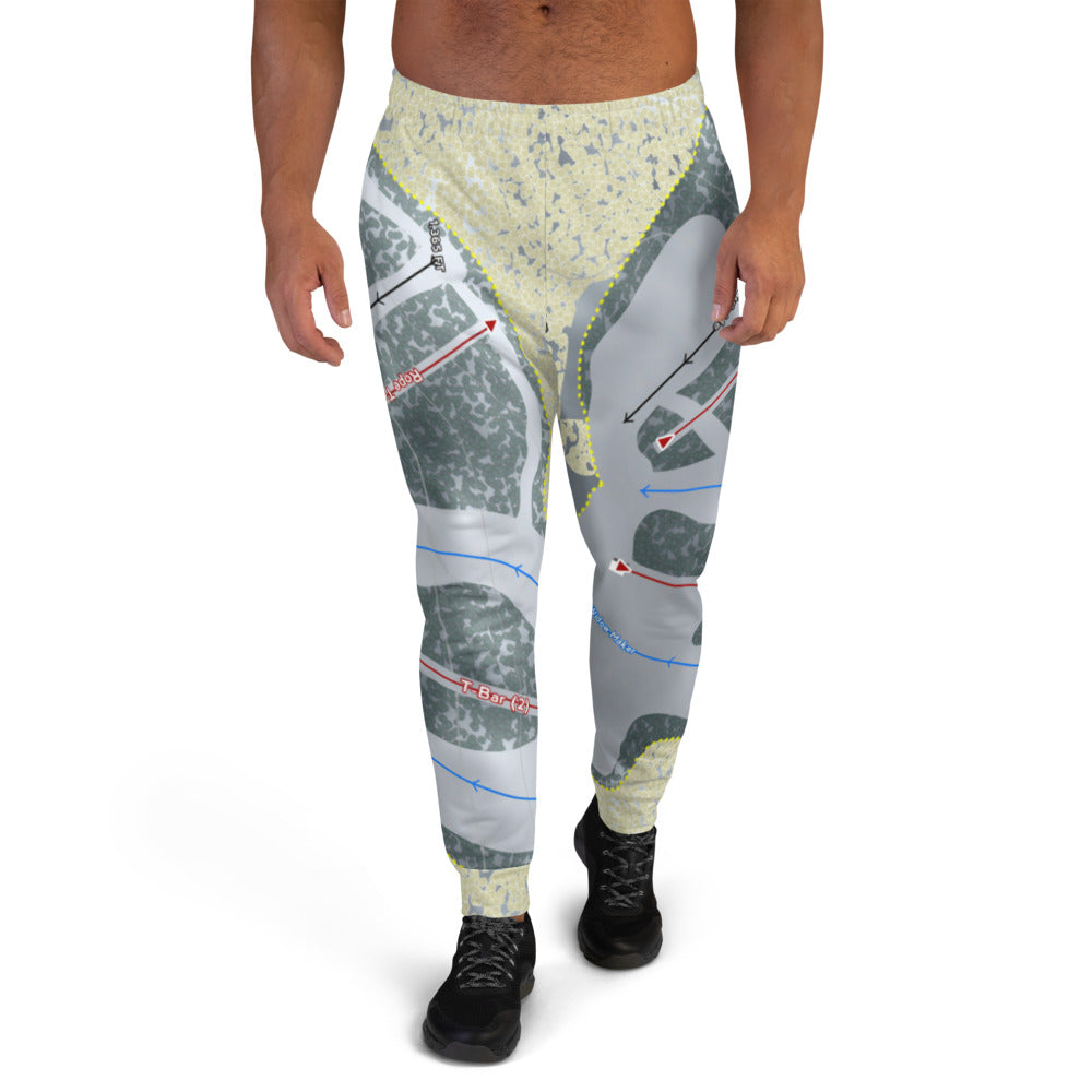 Paul Bunyan, Wisconsin Ski Trail Map Men's Mid-Layer