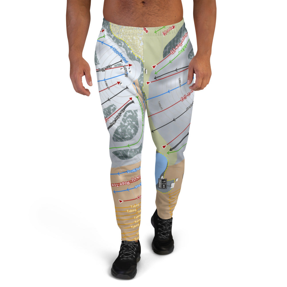 Sunburst, Wisconsin Ski Trail Map Men's Mid-Layer - Powderaddicts